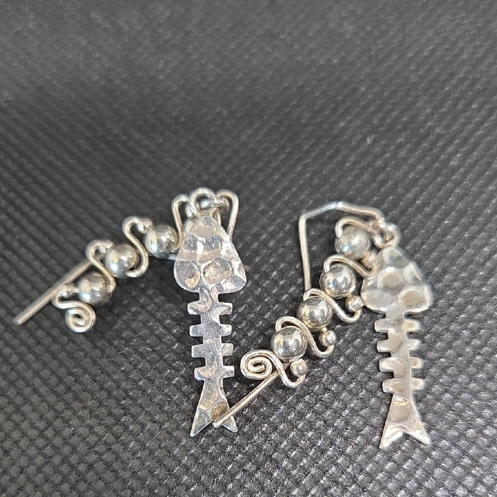925 Sterling Handmade Ear Clips
